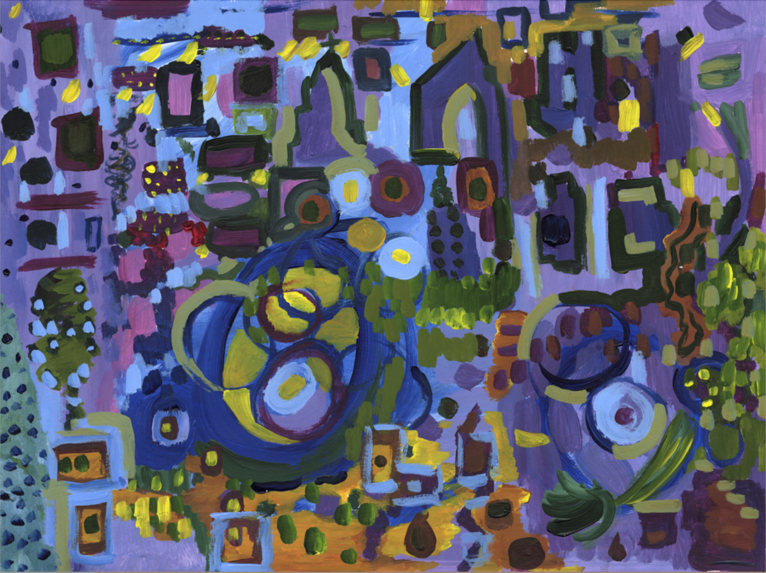 Intuition - Acrylic on Paper - Original