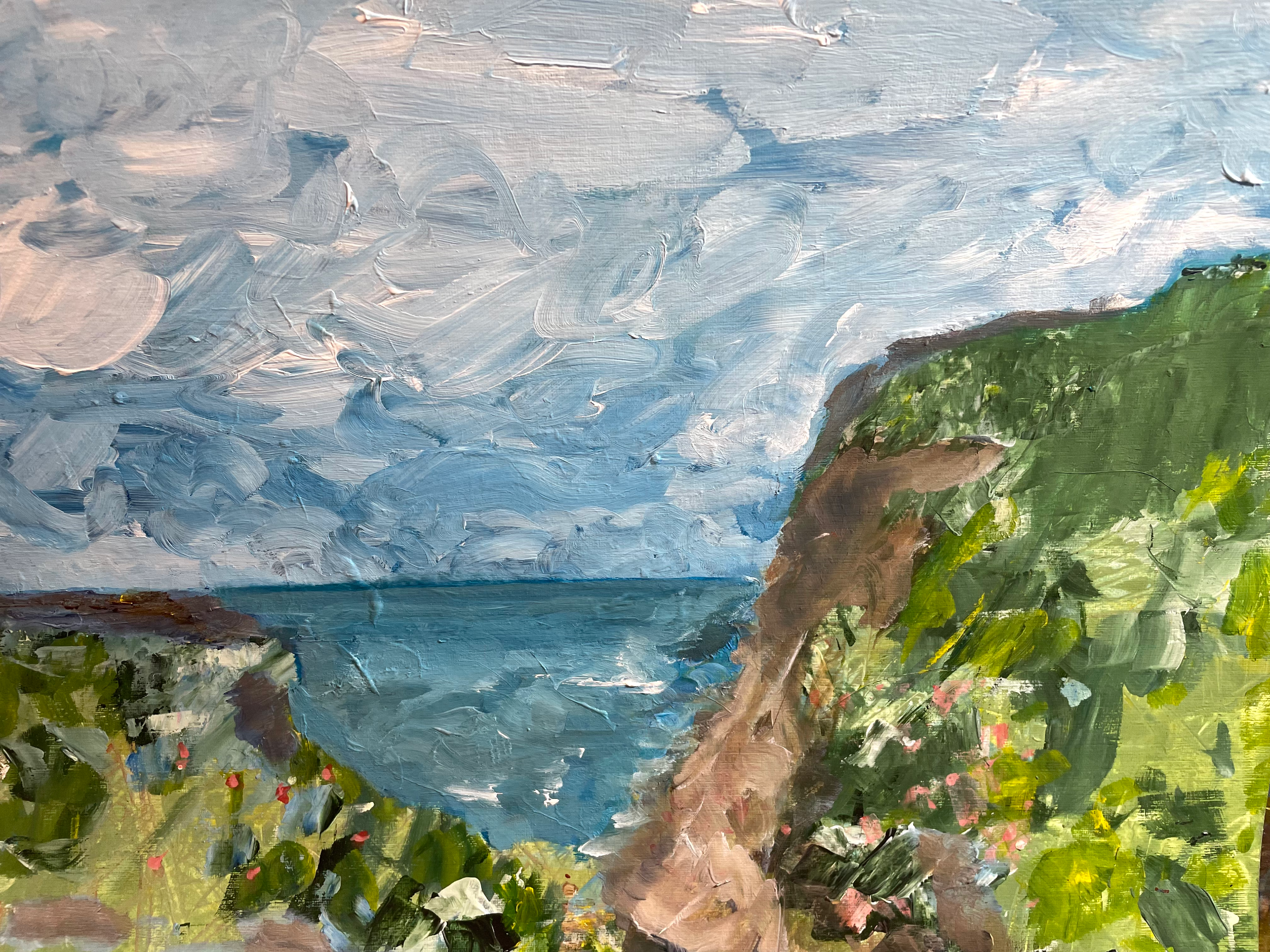Bluffs In Spring - Original